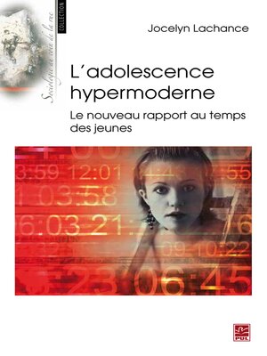 cover image of L'adolescence hypermoderne